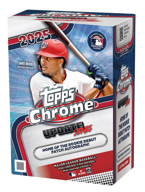 2025 Topps Chrome Update Series MLB Baseball Blaster