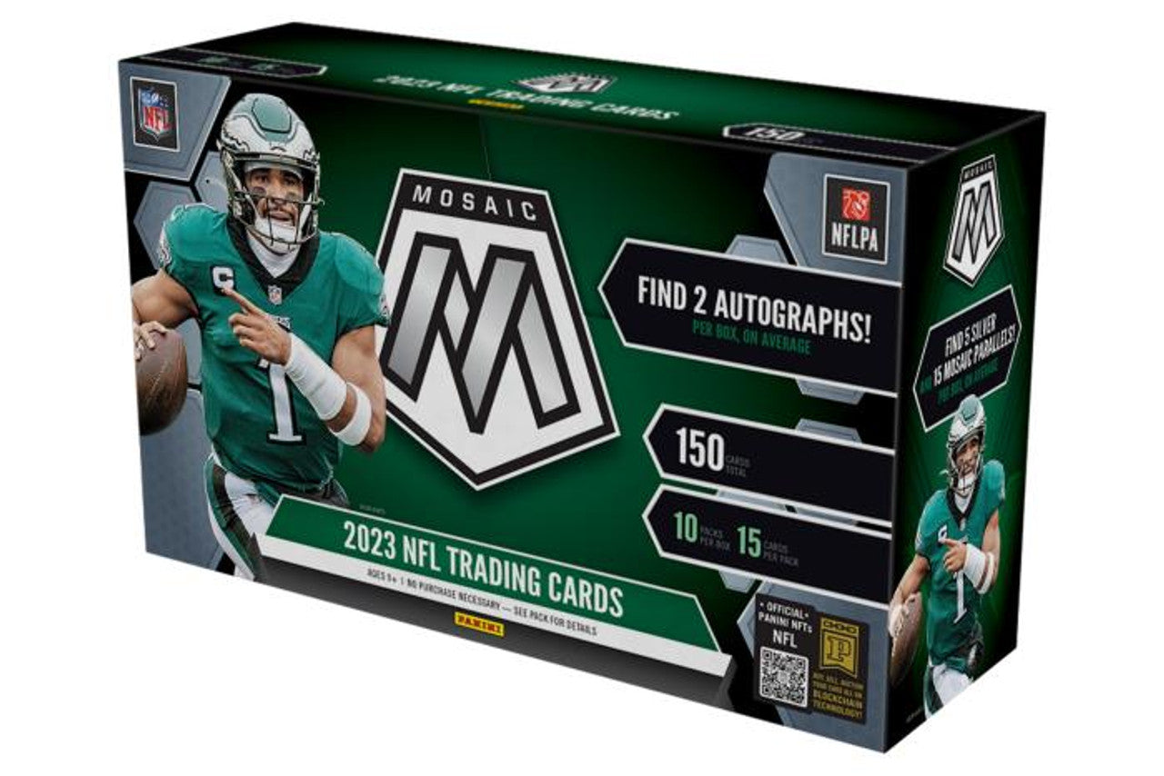 2023 Mosaic Football Hobby Box Great American Sports Cards