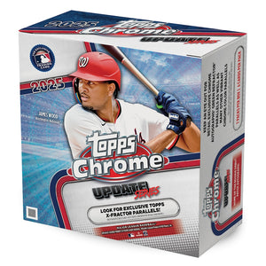 2025 Topps Chrome Updates Baseball Mega Box