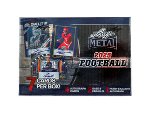 2025 Leaf Metal Football Hobby