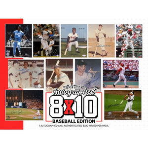 2025 Gold Rush Autographed 8 x 10 Baseball Edition