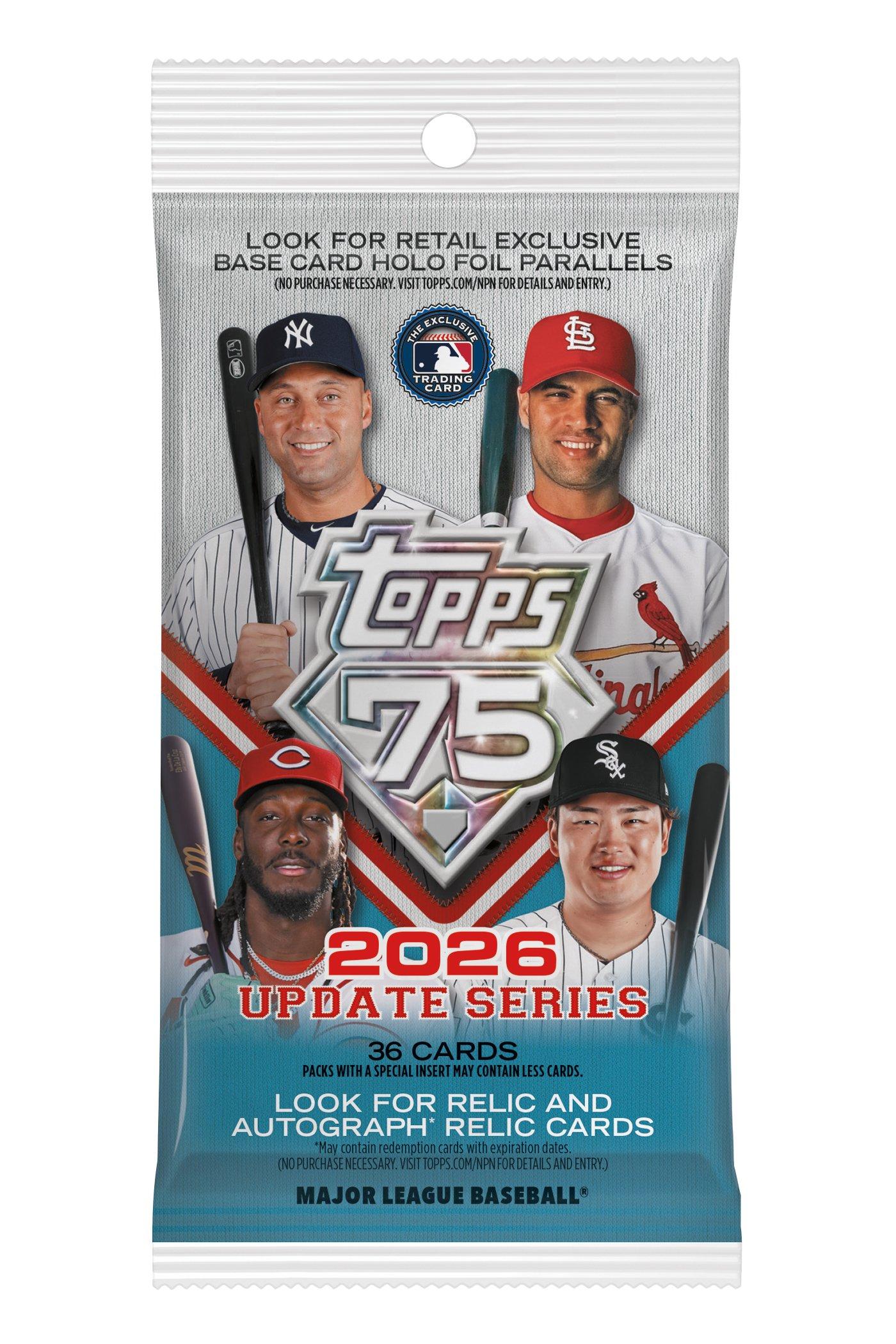 2026 Update Series Baseball Pack box image