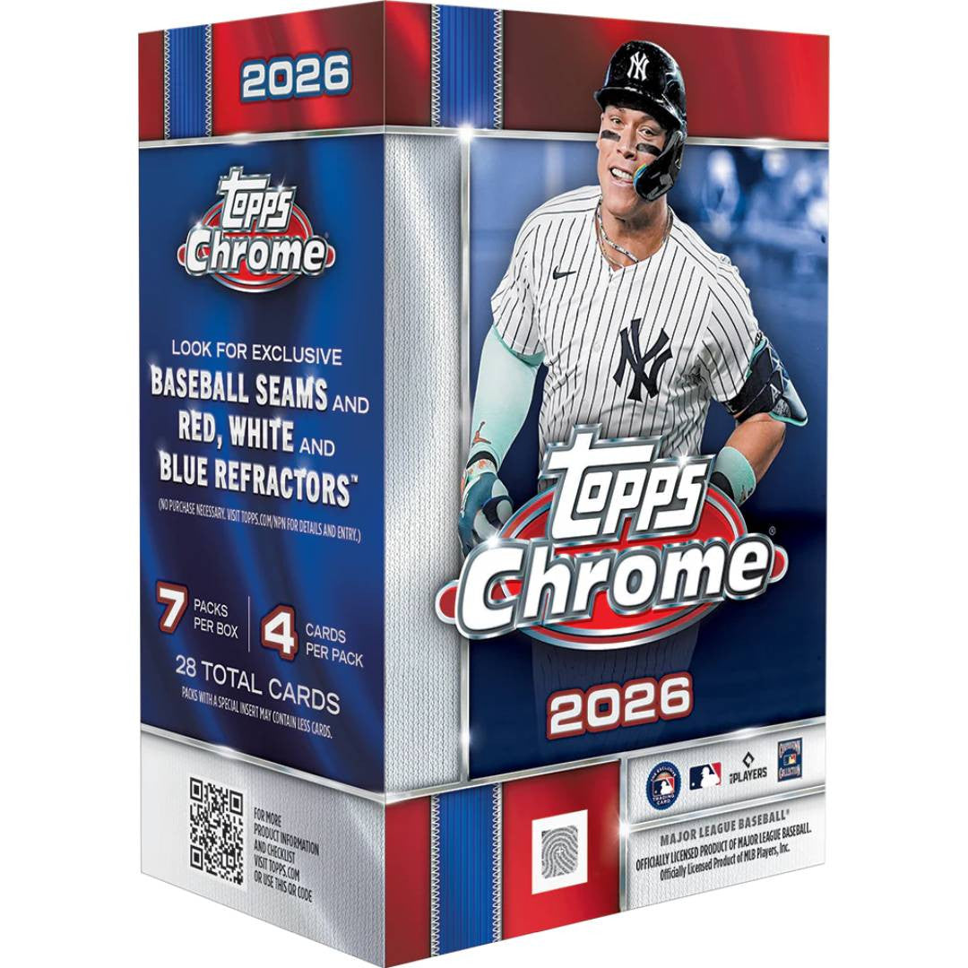 2026 Topps Chrome Baseball Blaster Box