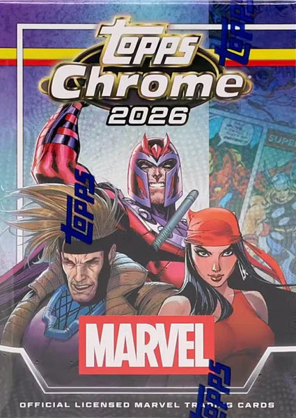 2026 Topps Chrome Marvel Blaster BOX