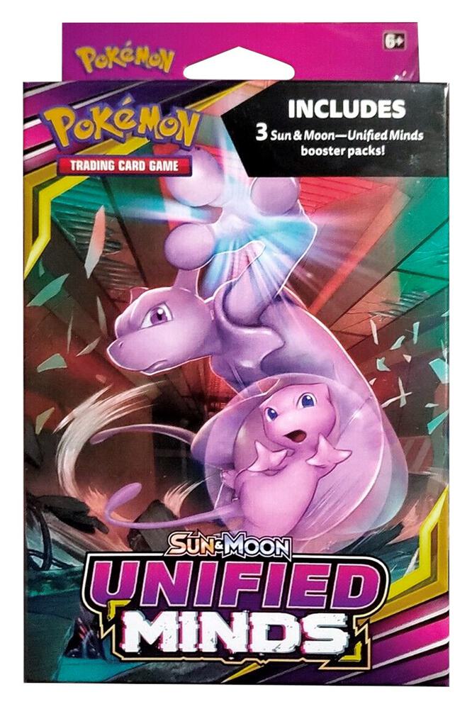 Pokémon Unified Minds 3 Pack Hanger Box
