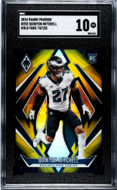 2024 Panini Phoenix Quinyon Mitchell Gold Fade /125 SGC 10