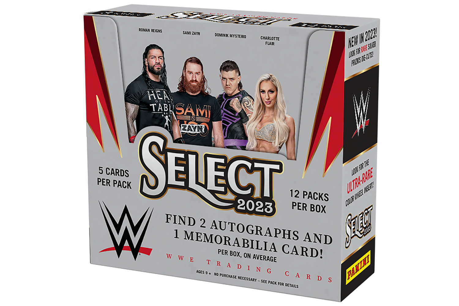 2023 select wwe hobby box Great American Sports Cards