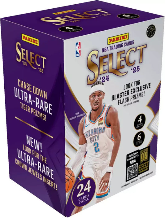 2024-25 Panini Select NBA Basketball Blaster Box