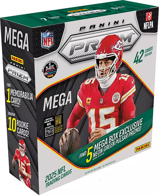 2025 Panini PRIZM Football Mega