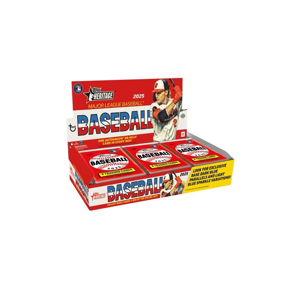 2025 Topps Heritage Hobby Box