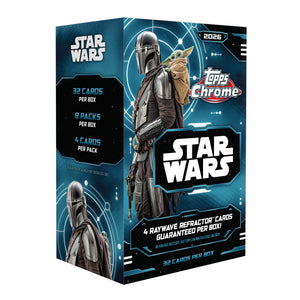 2026 Star Wars Chrome Blaster Box