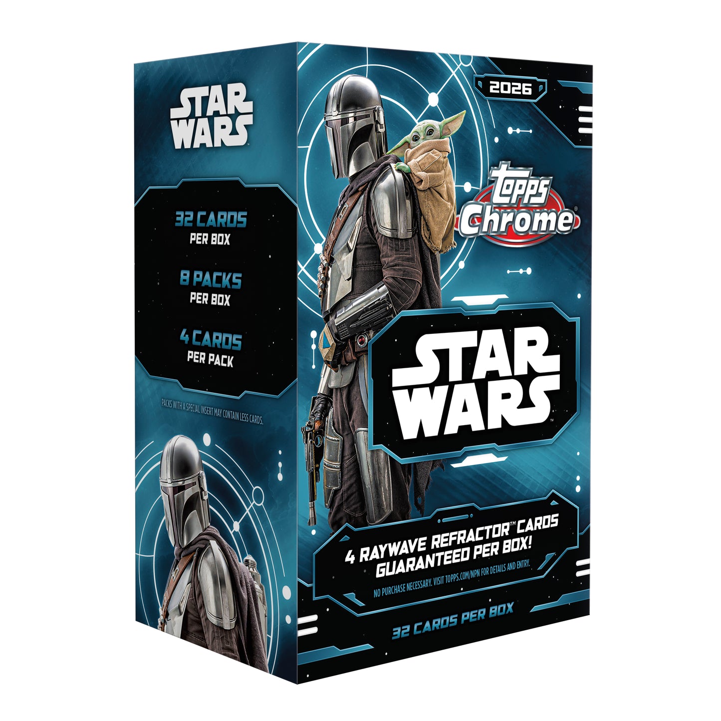 2026 Star Wars Chrome Blaster Box box image