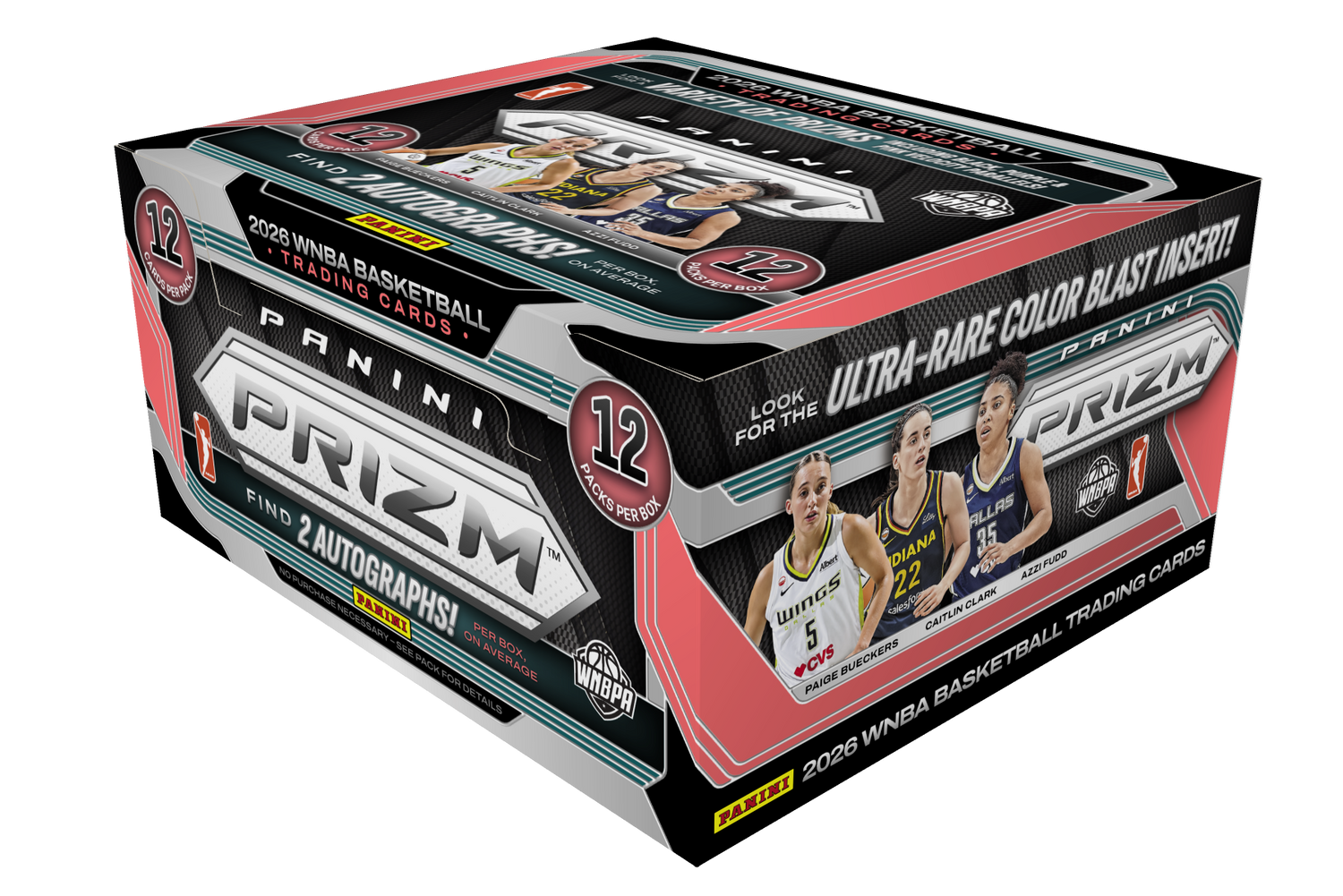 2026 WNBA Prizm Basketball Hobby Box box image