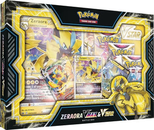 Pokémon Zeraora VMAX & VSTAR Battle Box