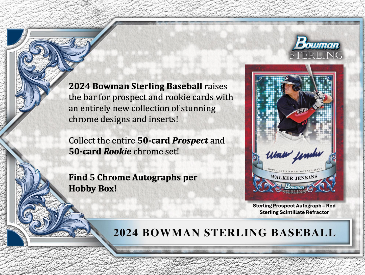 2024 Bowman Sterling Baseball Hobby Box