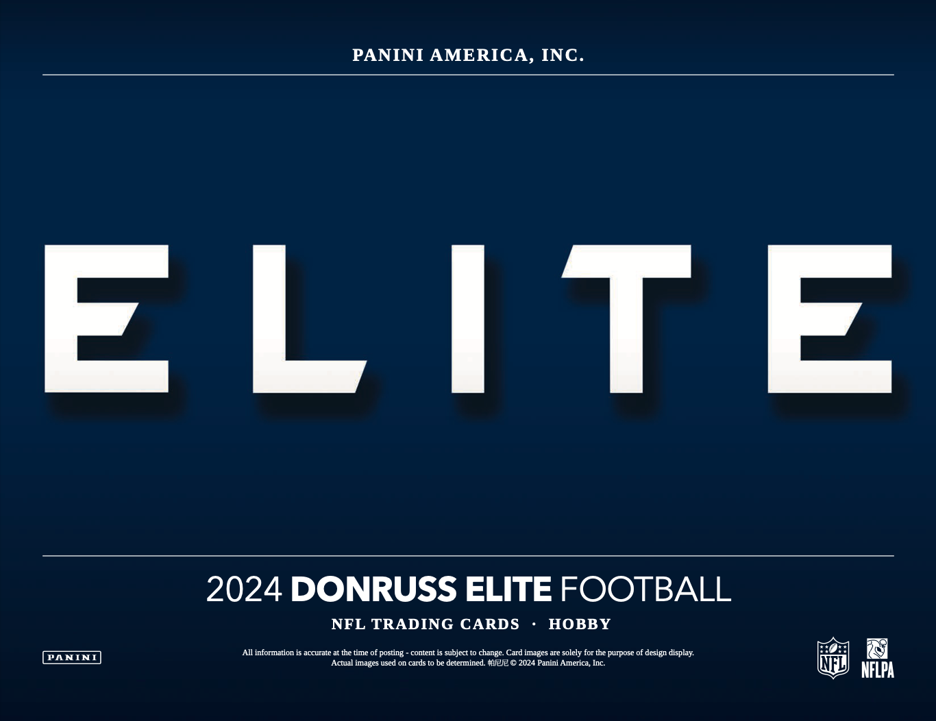2024 Donruss Elite Football Hobby Box