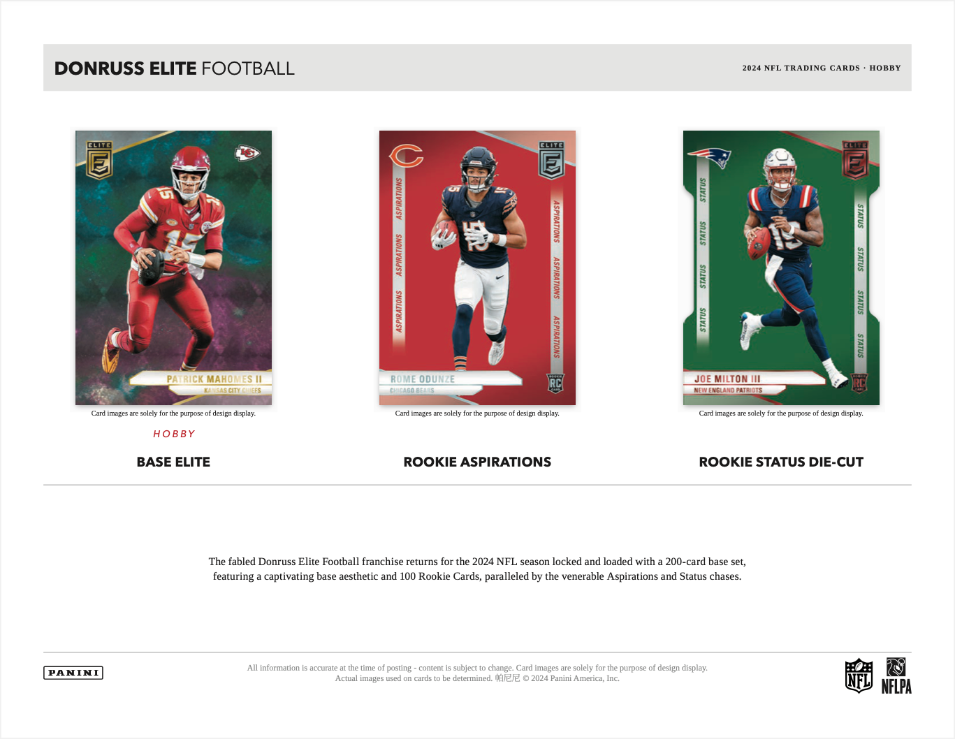 2024 Donruss Elite Football Hobby Box
