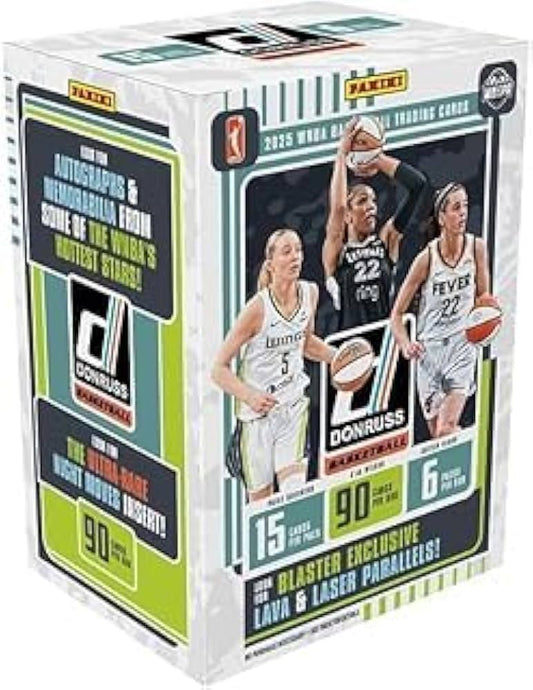 2025 Panini WNBA Donruss Basketball Trading Card Blaster Box