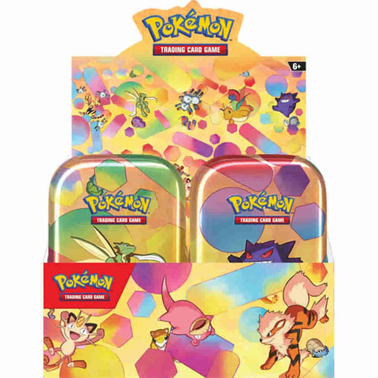 Pokémon Sealed 151 Mini Tin Display