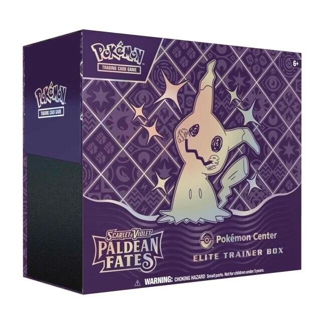 Paldean Fates Pokémon Center Elite Trainer Box (Exclusive)