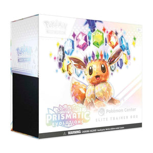 Pokémon Prismatic Evolutions Pokemon Center Elite Trainer Box