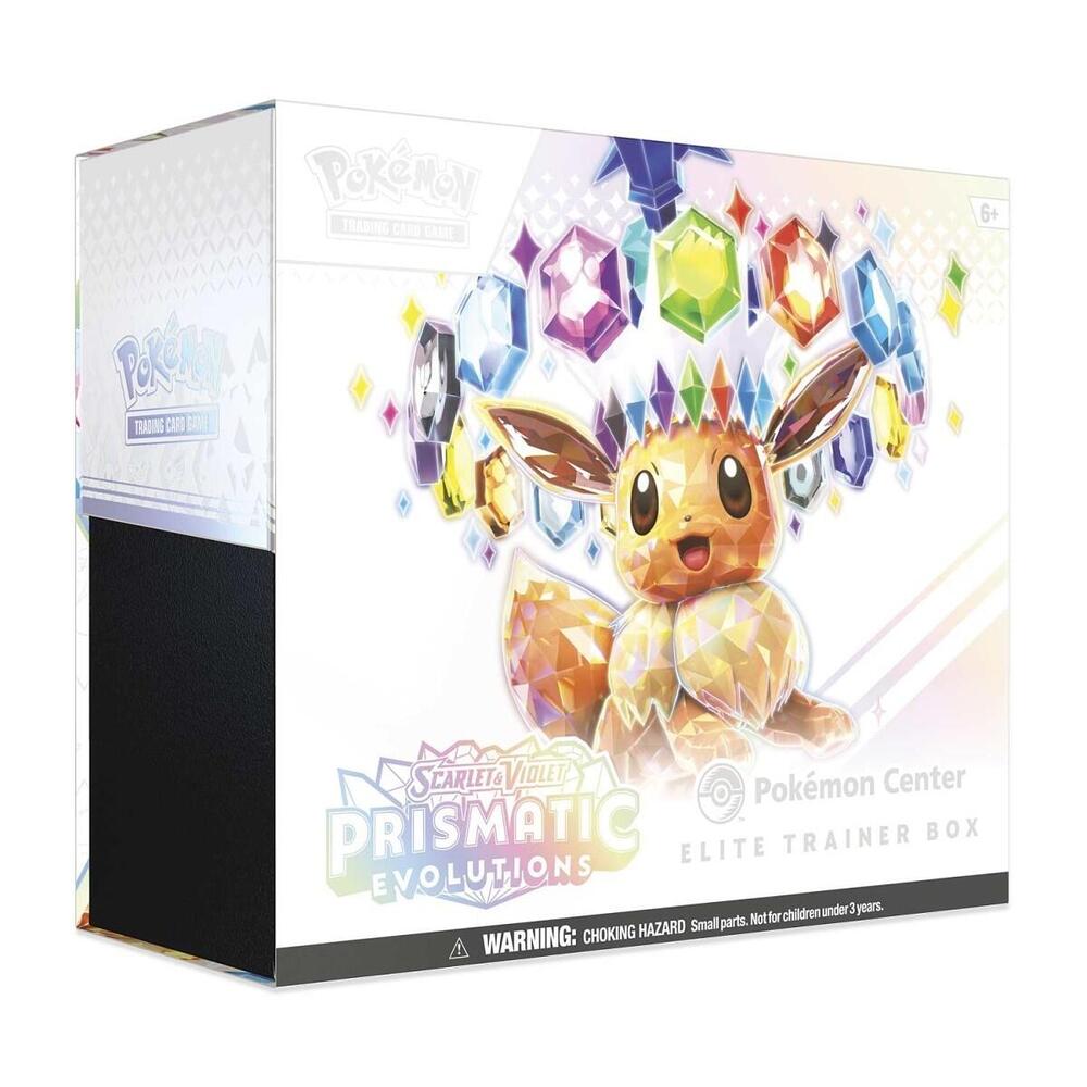 Pokémon Prismatic Evolutions Pokemon Center Elite Trainer Box