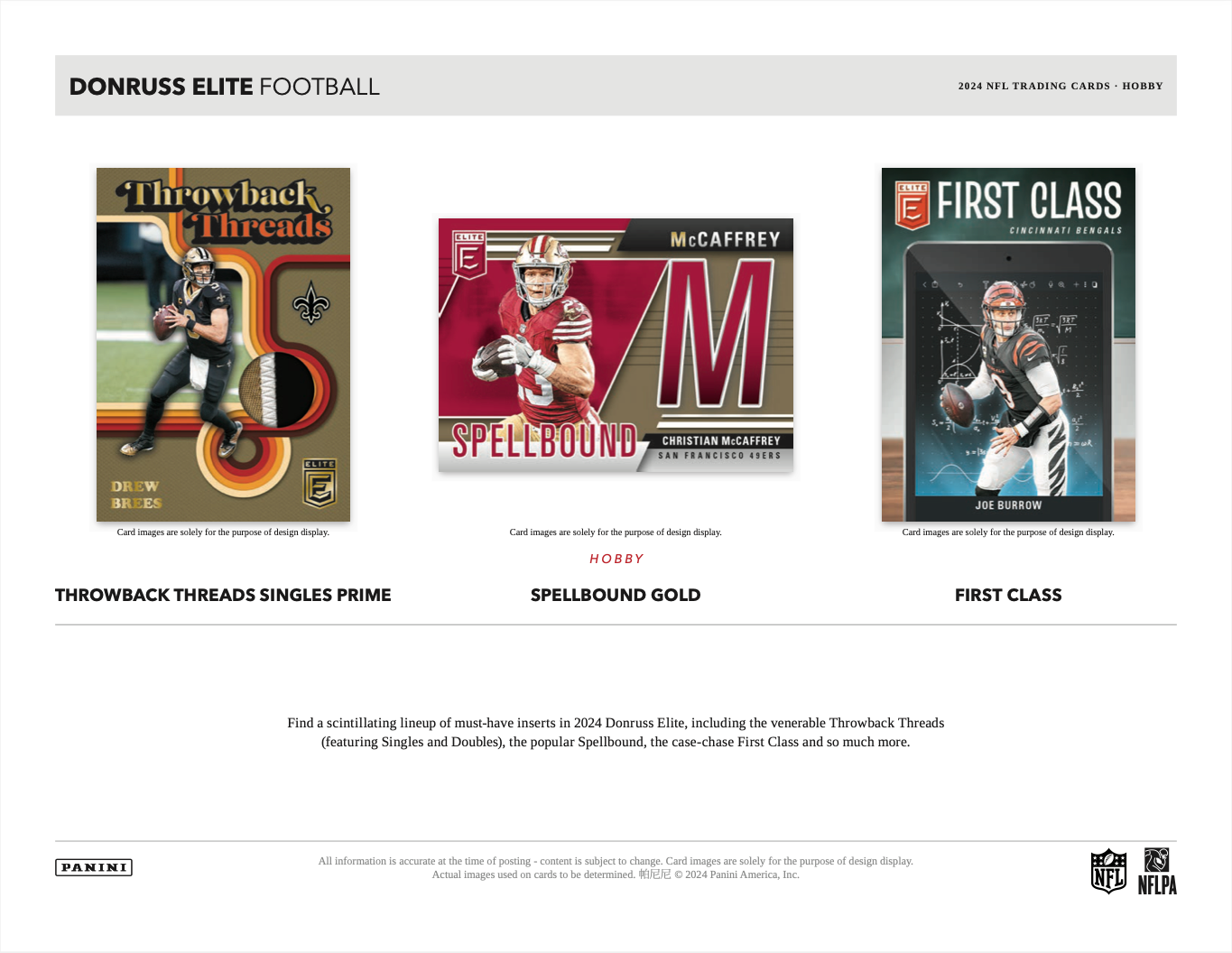 2024 Donruss Elite Football Hobby Box