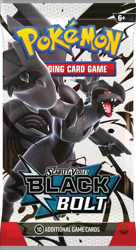 Pokemon Black Bolt Pack Pack box image