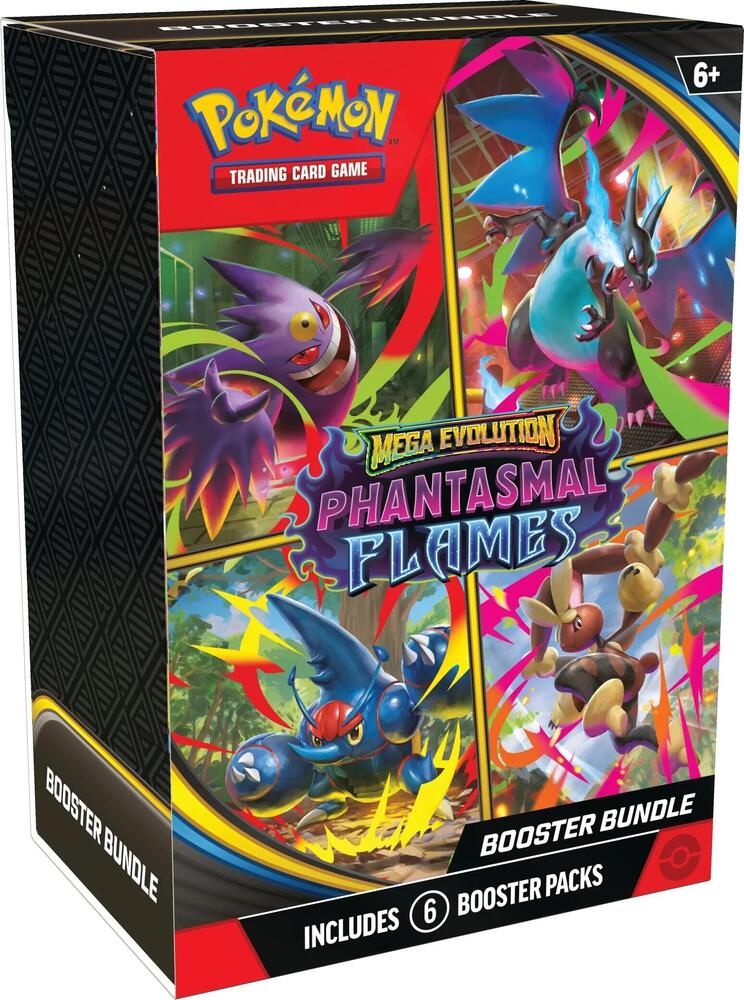 Pokémon Phantasmal Flames Booster Bundle - ME02: Phantasmal Flames