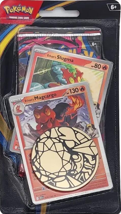 Pokémon Phantasmal Flames Premium Checklane Blister [Ethan's Magcargo]
