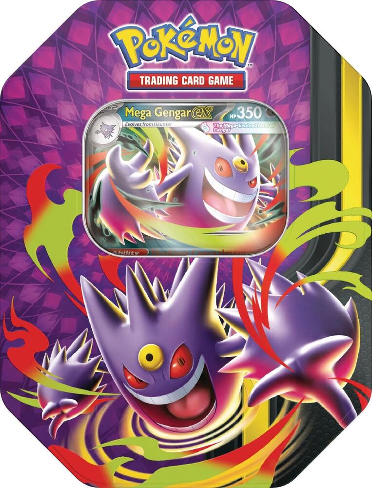 Pokémon Mega Moonlit Tin [Mega Gengar ex]