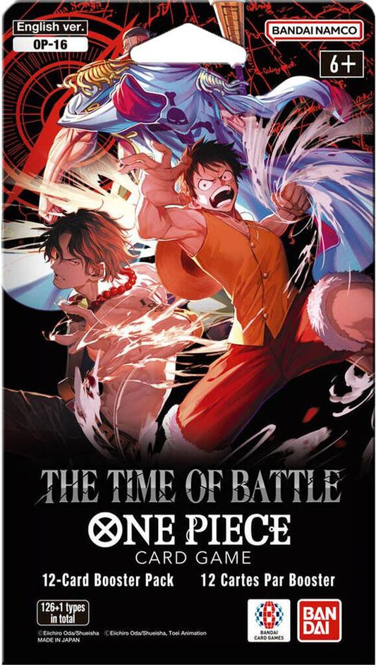 One Piece The Time of Battle Sleeved Booster Pack