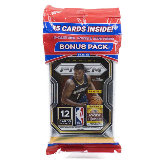 2020-21 Panini Prizm NBA Basketball Cello Pack