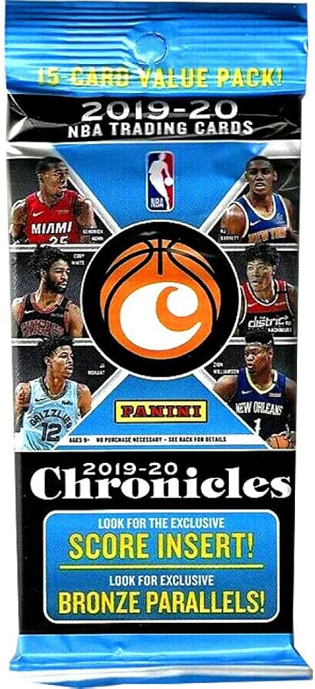 2019/20 Panini Chronicles Basketball Cello Pack