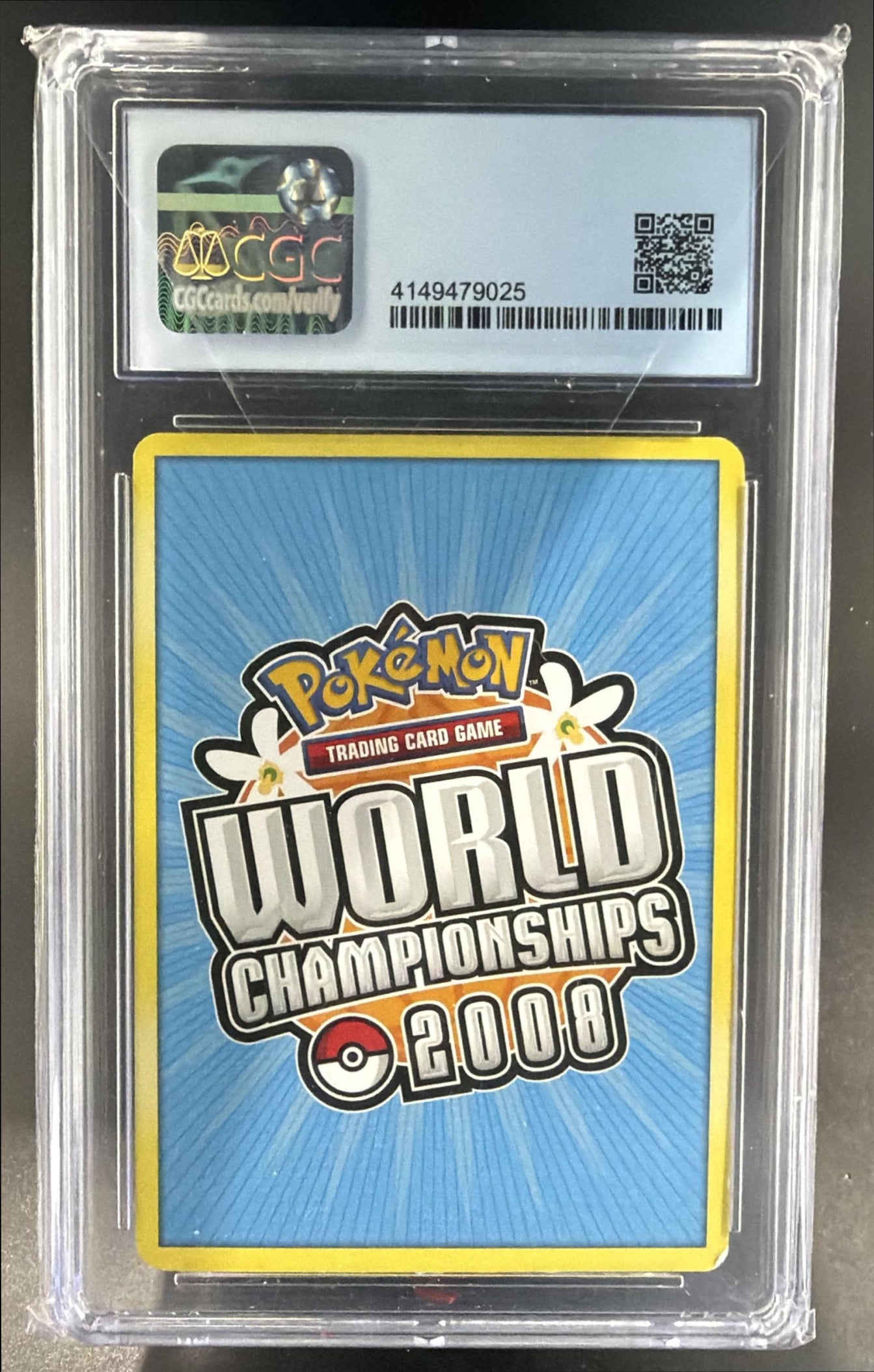 2007 Pokemon EX Power Keepers Jolteon #101/108 Holo CGC 7.5 — back