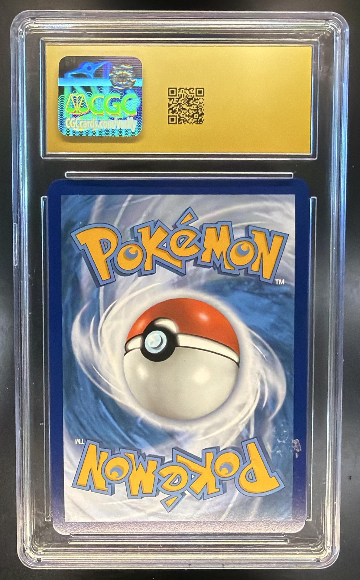 2019 Pokemon Sword & Shield Black Star Promos Lance's Charizard V CGC 10 — back