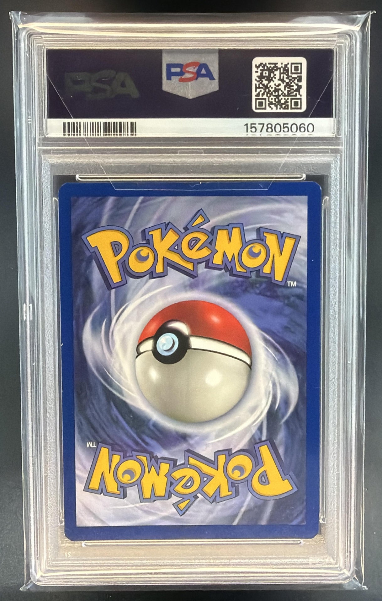 2000 Pokemon Set 2 Mr. Mime #27/130 PSA 8 — back