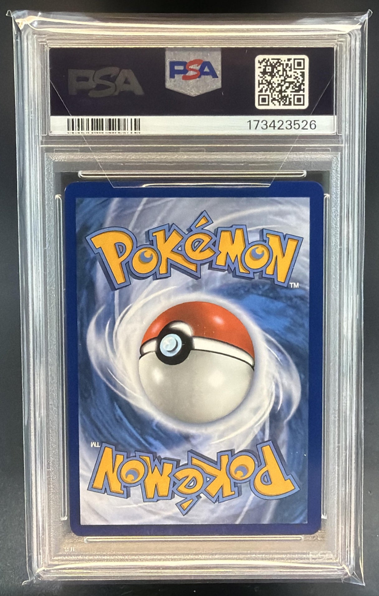 2025 Pokemon Prismatic Evolutions Cottonee #007/131 Reverse Holo Poke Ball PSA 8 — back
