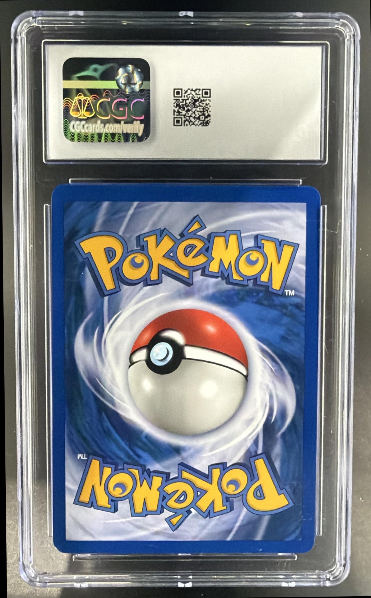 2000 Pokemon Neo Genesis 1st Edition Meganium #10/111 Holo CGC 8.5 — back