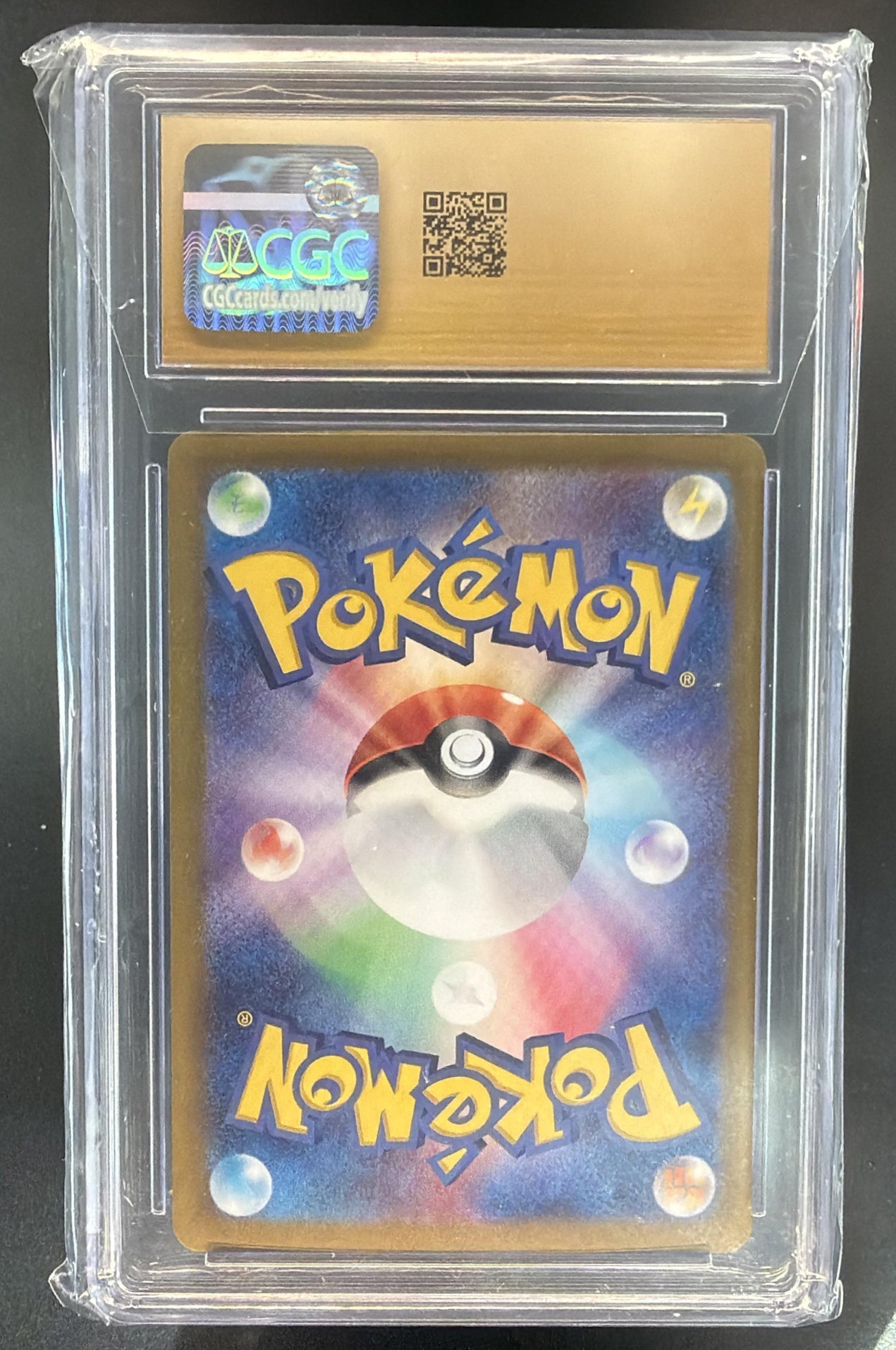 2024 Pokemon Super Electric Breaker JP Palossand ex #057/106 Double Rare CGC 10 — back