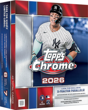 2026 Topps Chrome Baseball Mega Box