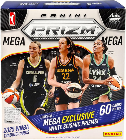 2025 Panini Prizm WNBA Basketball Mega Box