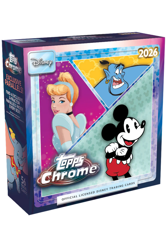 2026 Topps Chrome® Disney - Mega Box