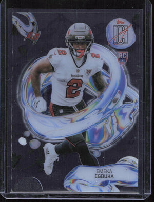 2025 Topps Signature Class Emeka Egbuka FLUIDITY SSP #FL-16 RC Rookie Bucs