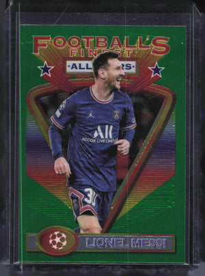 2022 Lionel Messi Footballs Finest Green #30