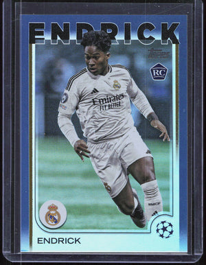 2024/25 TOPPS UEFA CLUB COMPETITIONS Endrick Navy Blue /275