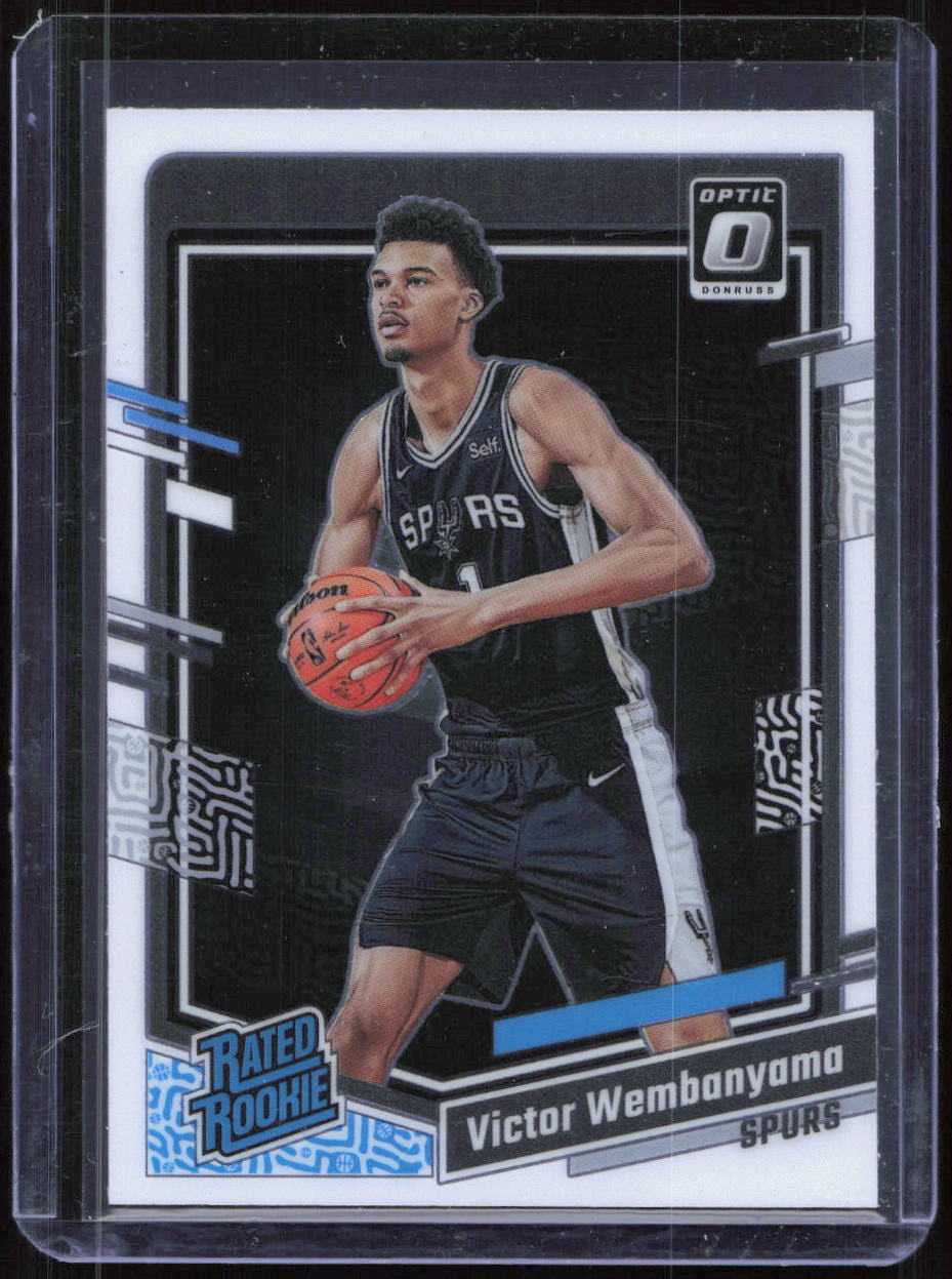 2023-24 Donruss Optic #225 Victor Wembanyama Rated Rookie