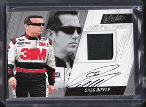 2017 Panini Absolute Tools Of The Trade Greg Biffle Relic Auto