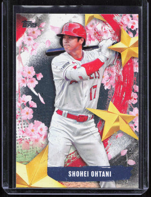 2025 Topps Tokyo Series Shohei Ohtani Stars of MLB Cherry Blossoms SP