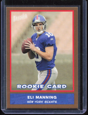 2004 Bazooka Gold Eli Manning Rookie RC #200